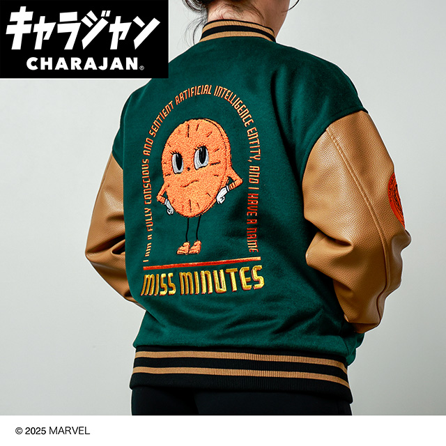 【キャラジャン】MARVEL マーベル ロキ ロキ「ミス・ミニッツ/スタジャン」 スタジャン(L)/(3L)/(5L)