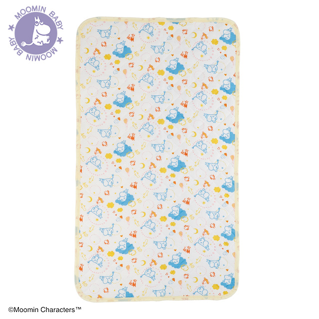 MOOMIN ムーミン 空で遊ぶ 防水キルトパッド