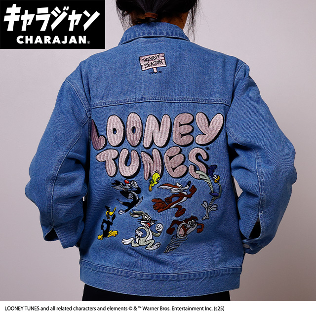 【キャラジャン】ルーニー・テューンズ ルーニー・テューンズ「ランニングフレンズ」 ジージャン(M)/(L)/(3L)
