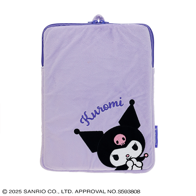 サンリオ クロミ 「ふわひょこパープル」 タブレットケース