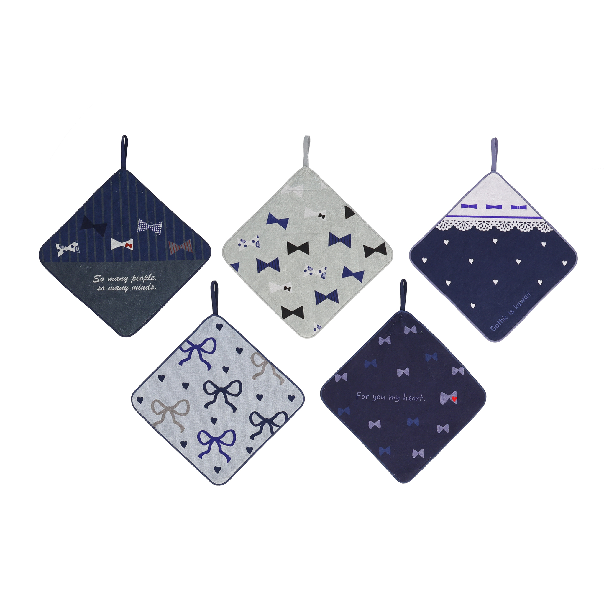 piccolino／ピッコリーノ 「クールタイプ」 ループタオル 5枚組