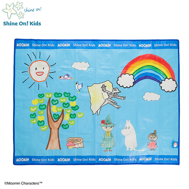 MOOMIN ムーミン 青空ピクニック レジャーシート 中サイズ/シャインオンキッズ企画