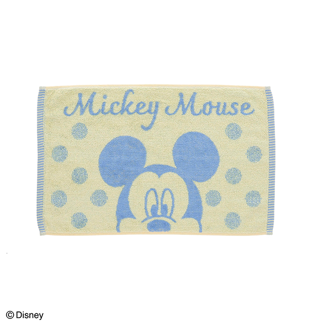 ディズニー ミッキー 水玉/ミッキー ミニオタルバスマット