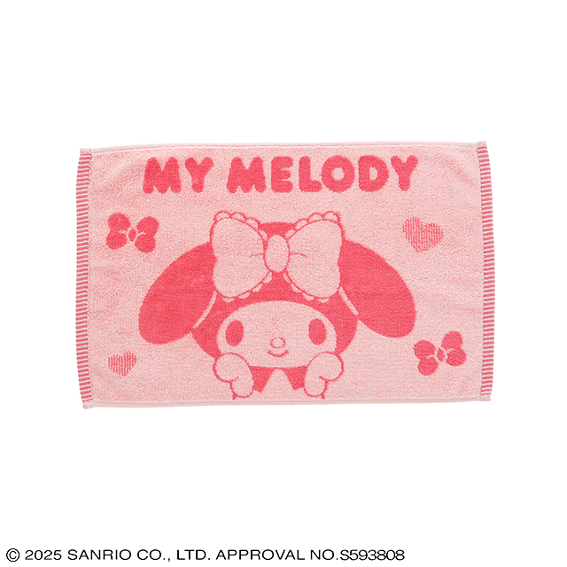 サンリオ マイメロディ ピンクうきうき ミニオタルバスマット