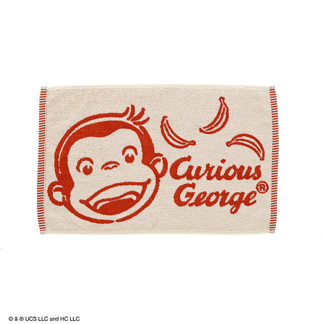 おさるのジョージ スマイリー/ジョージ ミニオタルバスマット