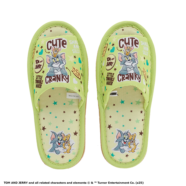 トムとジェリー ライムポップ スリッパ