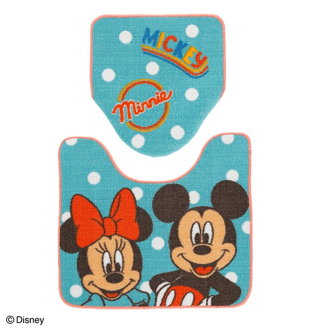 ディズニー ミッキー＆ミニー ポップポルカドット トイレタリー2点セット