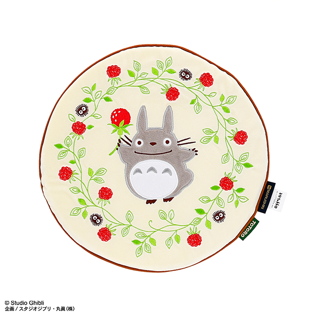 ジブリ となりのトトロ 野いちごリース シートクッション