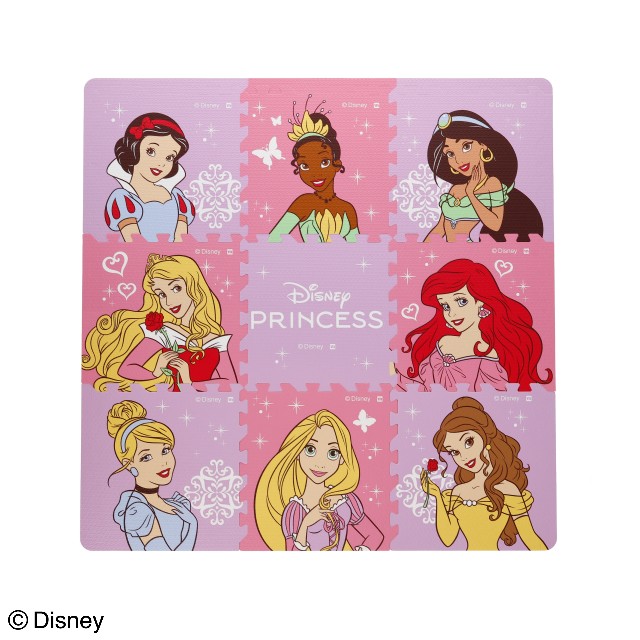 ディズニー プリンセス トゥインクルラベンダー パズルマット