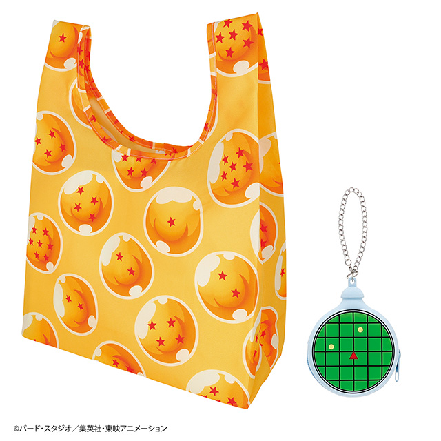 ドラゴンボールZ ショッピングドラゴンレーダー ポーチ付きエコバッグ