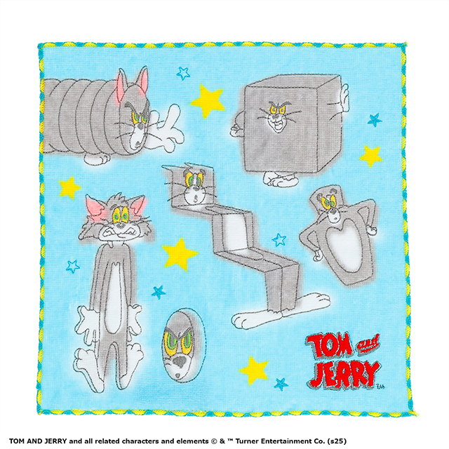 トムとジェリー ファニーアート/トム  ミニタオル