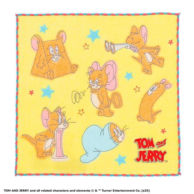 トムとジェリー ファニーアート/ジェリー ミニタオル