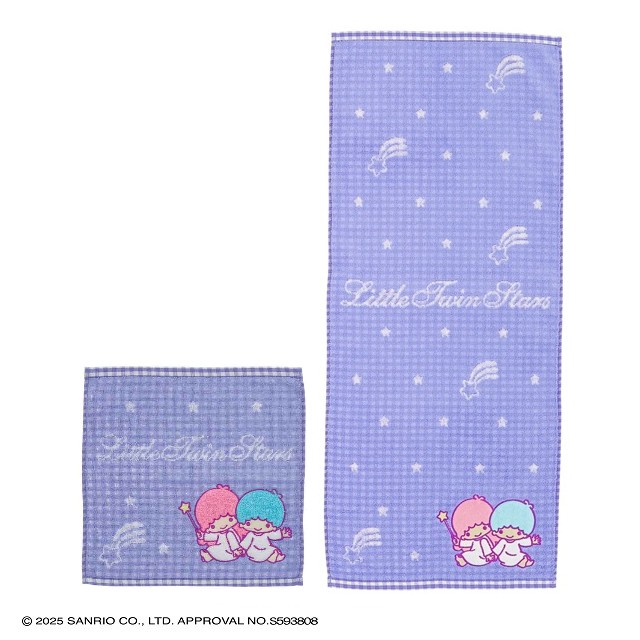 サンリオ リトルツインスターズ キュートキキララ キャリー/フェイスタオル