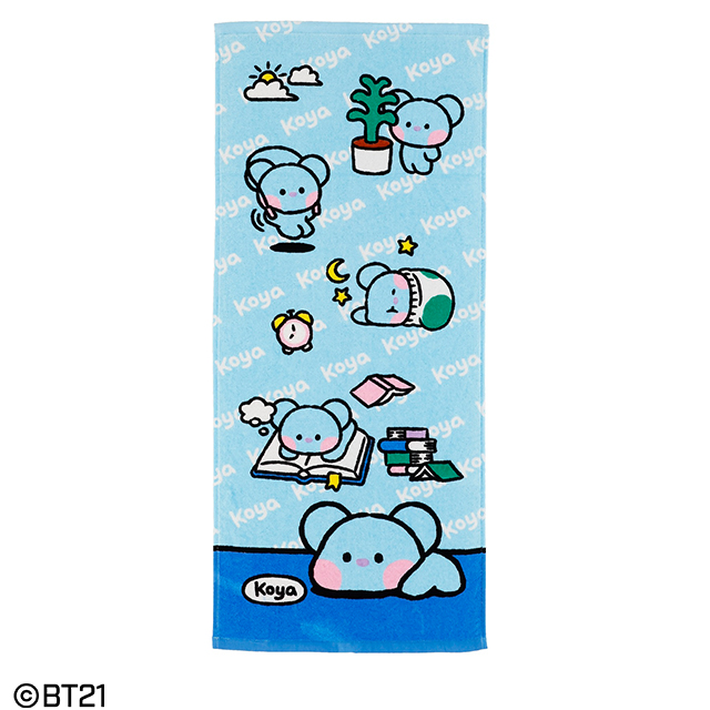 BT21 プリティポーズ_KOYA フェイスタオル