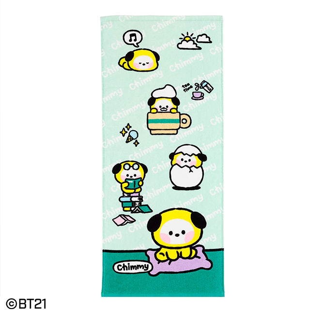 BT21 プリティポーズ_CHIMMY フェイスタオル