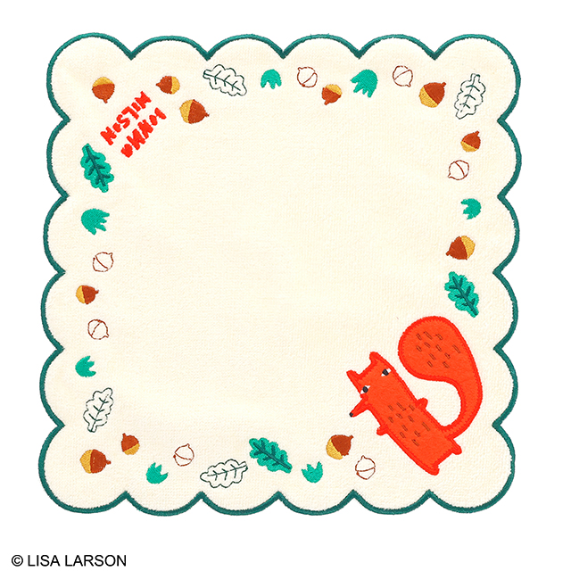 ドナ・ウィルソン どんぐりとシリル ミニタオル