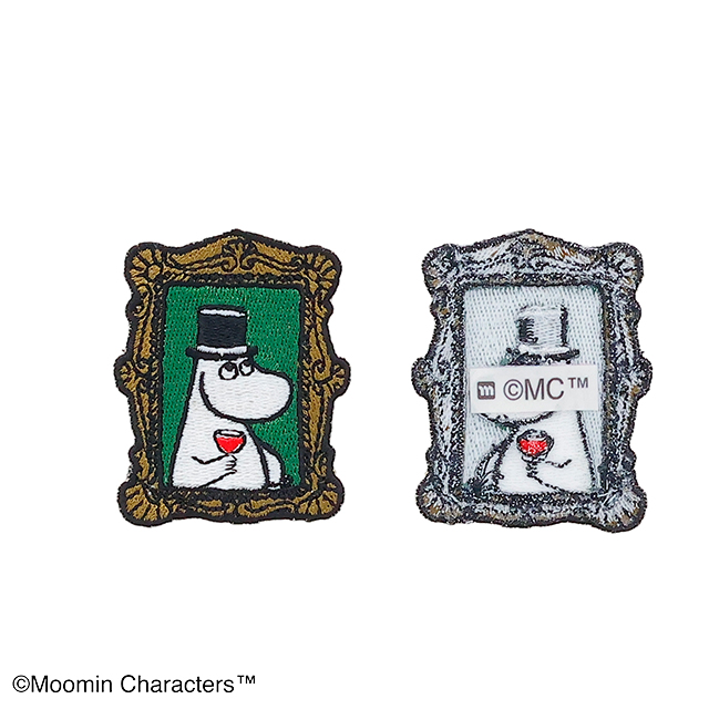 MOOMIN ムーミン ムーミンパパ ワッペン 刺繍ワッペン