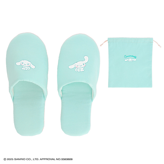 サンリオ シナモロール シナモンのおでかけ 携帯スリッパ