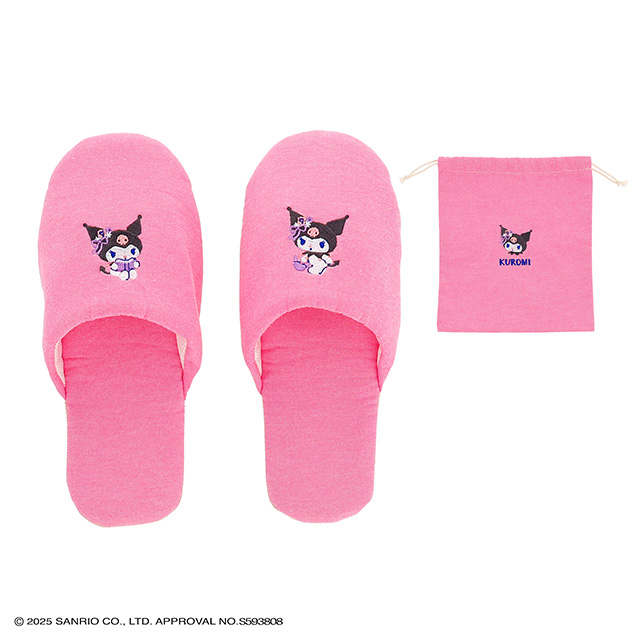 サンリオ クロミ クロミのおでかけ 携帯スリッパ