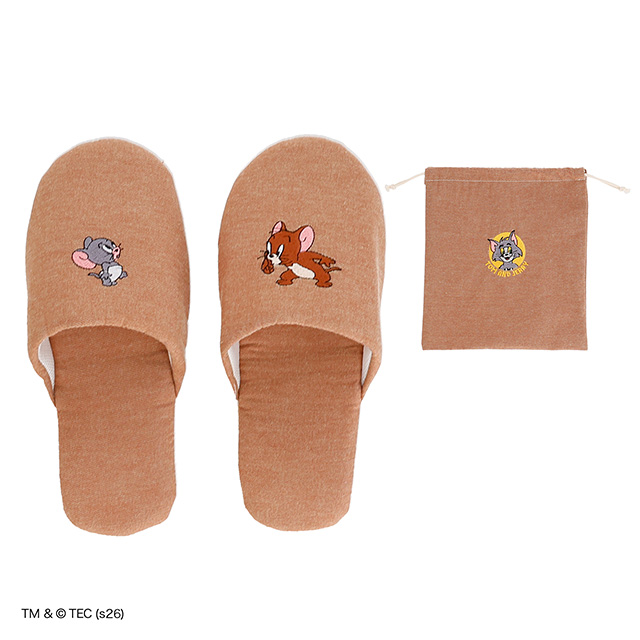 トムとジェリー チェイスエブリディ 携帯スリッパ