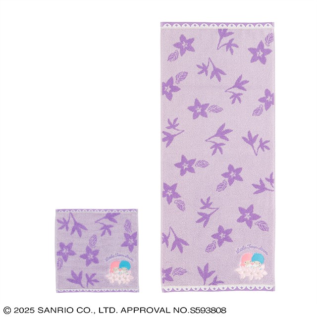 サンリオ リトルツインスターズ ブルームリトルツインスターズ ミニ/フェイスタオル