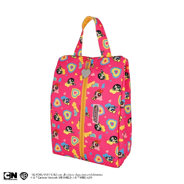 パワーパフ ガールズ パワーキュートピンク シューズバッグ