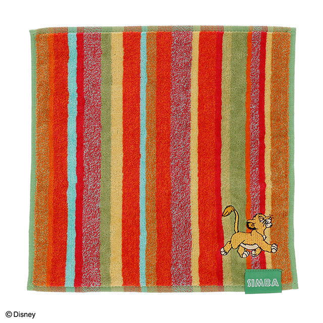 ディズニー ライオン・キング オレンジステップ ミニタオル