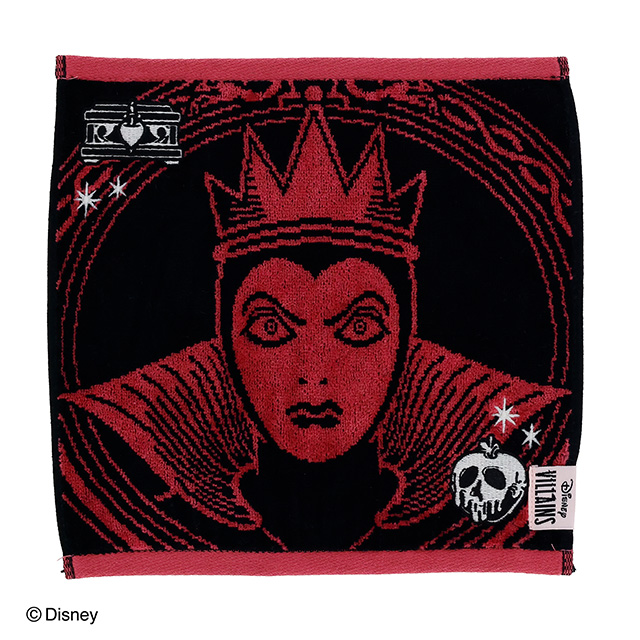 ディズニーヴィランズ ダークフェイスレッド ミニタオル