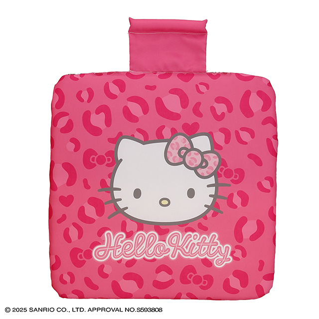 サンリオ ハローキティ キティレオパードピンク カーシートクッション