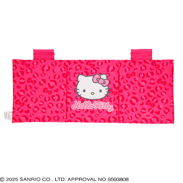 サンリオ ハローキティ キティレオパードピンク カーフリーシートクッション