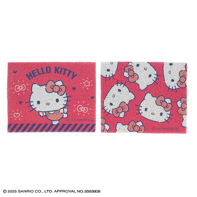 サンリオ ハローキティ ころころマット_KT 足元マット2枚組