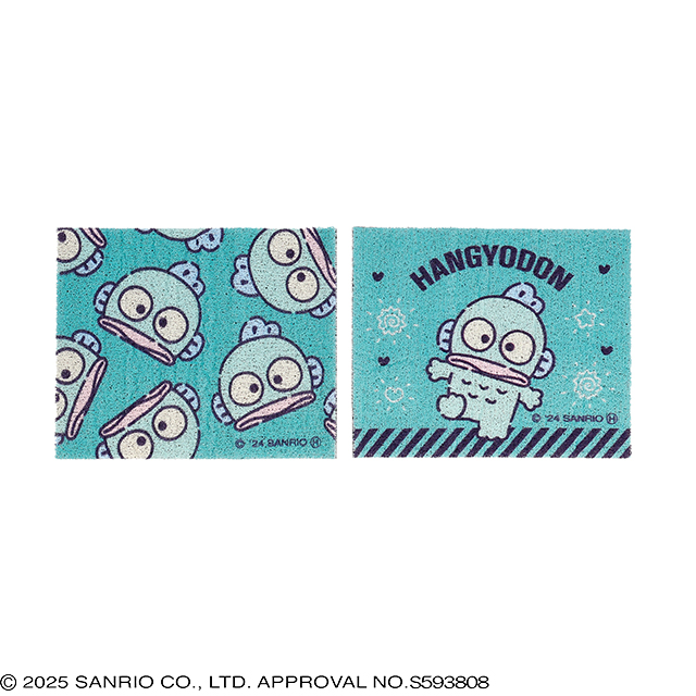 サンリオ ハンギョドン ころころマット_HG 足元マット2枚組