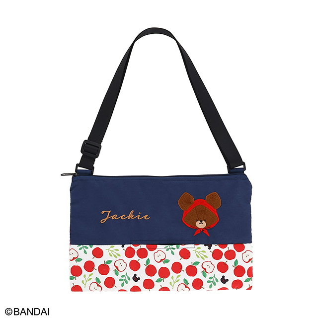 くまのがっこう りんご ティッシュボックスショルダー