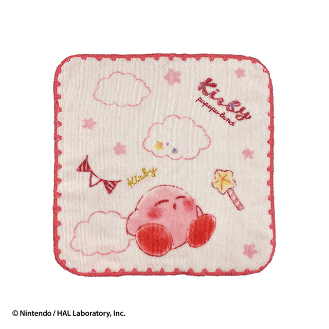 星のカービィ カービィ コットン キャンディ 雲とカービィ ミニタオル