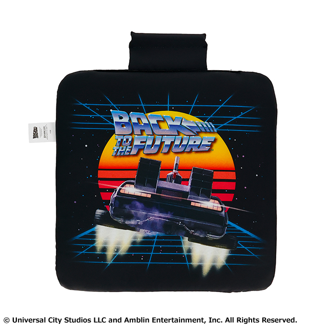 バック・トゥ・ザ・フューチャー スペースアンドワープ カーシートクッション