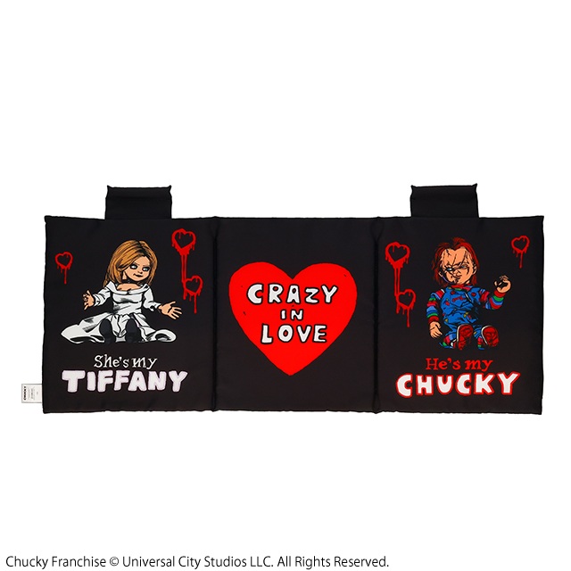 チャッキー クレイジーインラブ カーフリーシートクッション