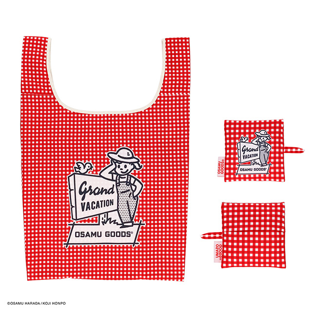 OSAMU GOODS チェックフレンド エコバッグ