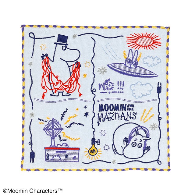 MOOMIN ムーミン マーシアン ミニタオル