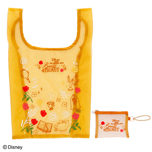 ディズニー 美女と野獣 ベル アイコニックローズ エコバッグ