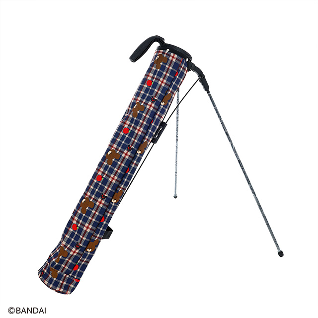 くまのがっこう りんごチェック スタンドバッグ