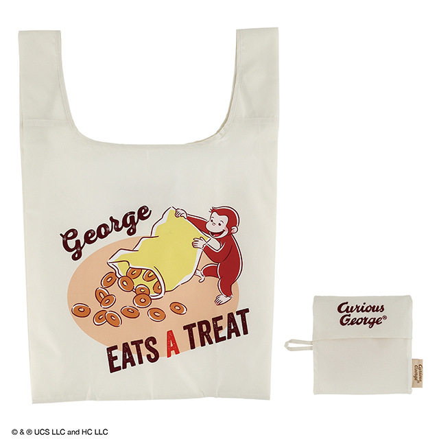 おさるのジョージ メニードーナツ エコバッグ
