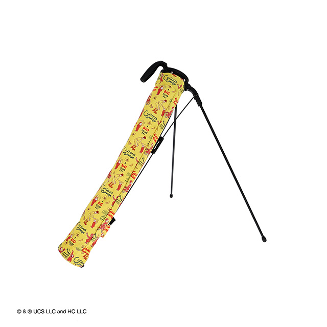 おさるのジョージ ビッグイエローハット スタンドバッグ