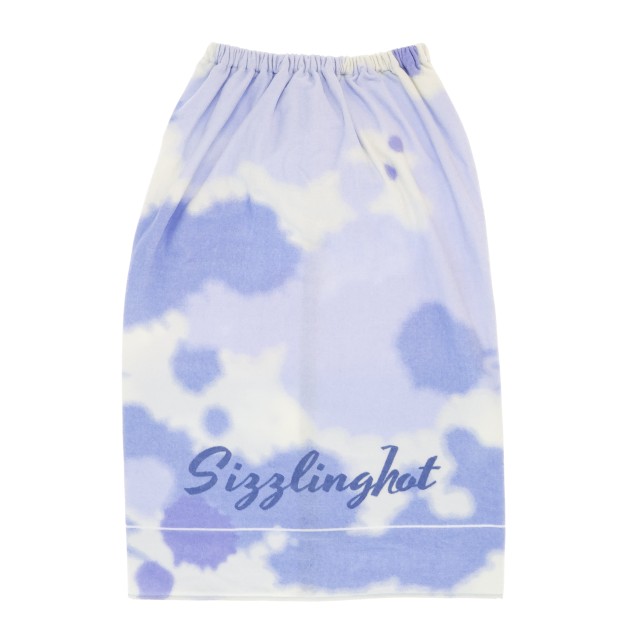 SUN HEART/サンハート タイダイサマーブルー 80丈マキタオル