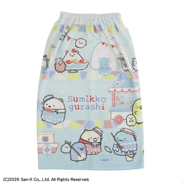 すみっコぐらし しろくまのふるさと 80丈マキタオル