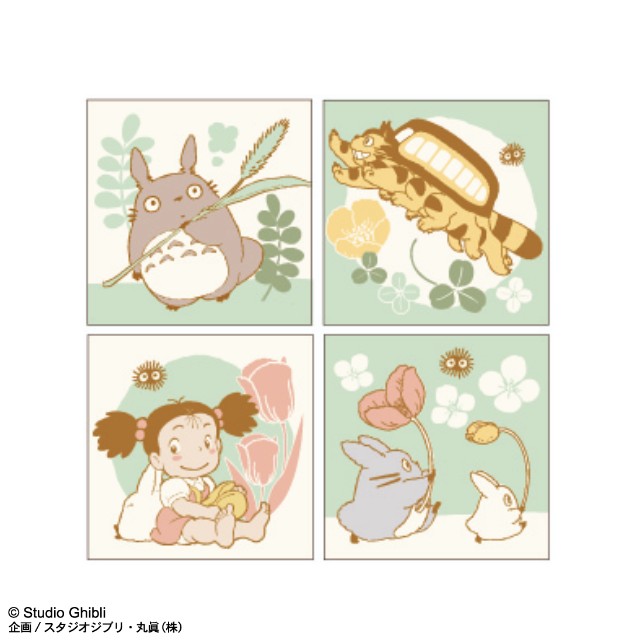 ジブリ となりのトトロ ボタニカルシーズン コースター