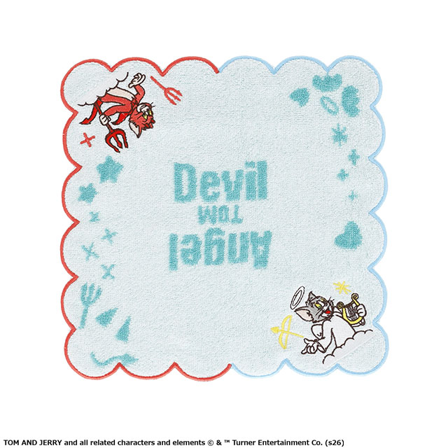 トムとジェリー エンジェル＆デビル/トム ミニタオル
