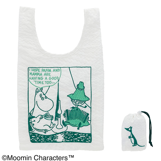 MOOMIN ムーミン おはなしグリーン エコバッグ
