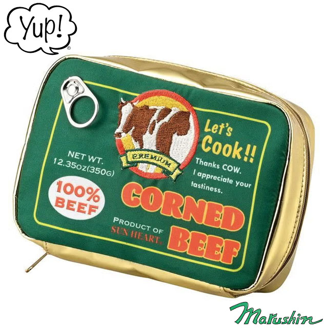 yup!／ヤップ コンビーフ缶 ポーチ