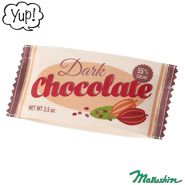 yup!／ヤップ ダークチョコレート ポーチ