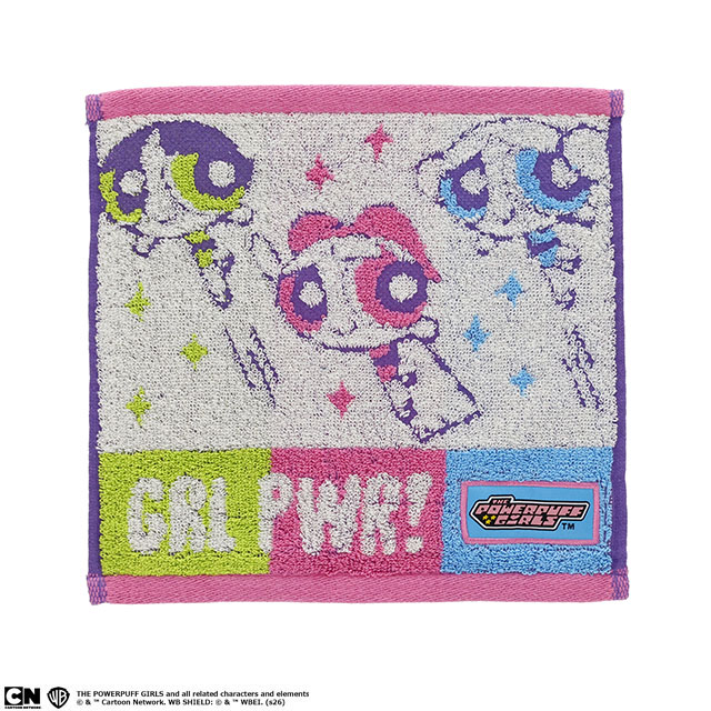 パワーパフガールズ フライングガールズ ミニタオル